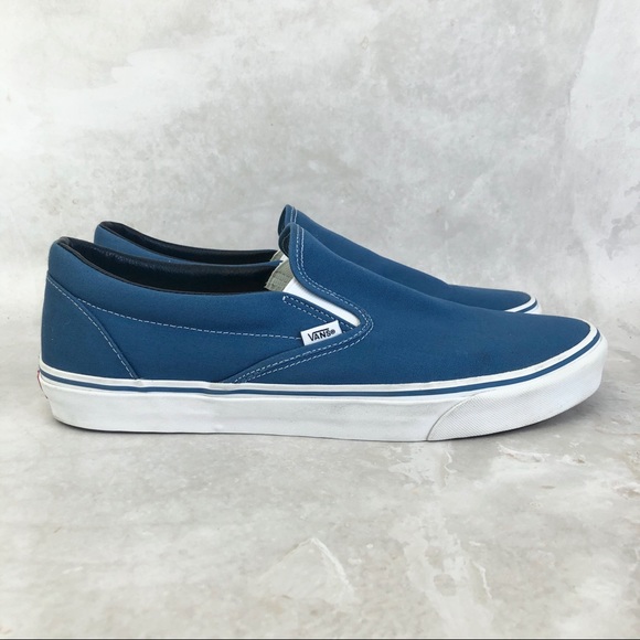 Vans Off The Wall Blue Slip On Men’s Sneakers